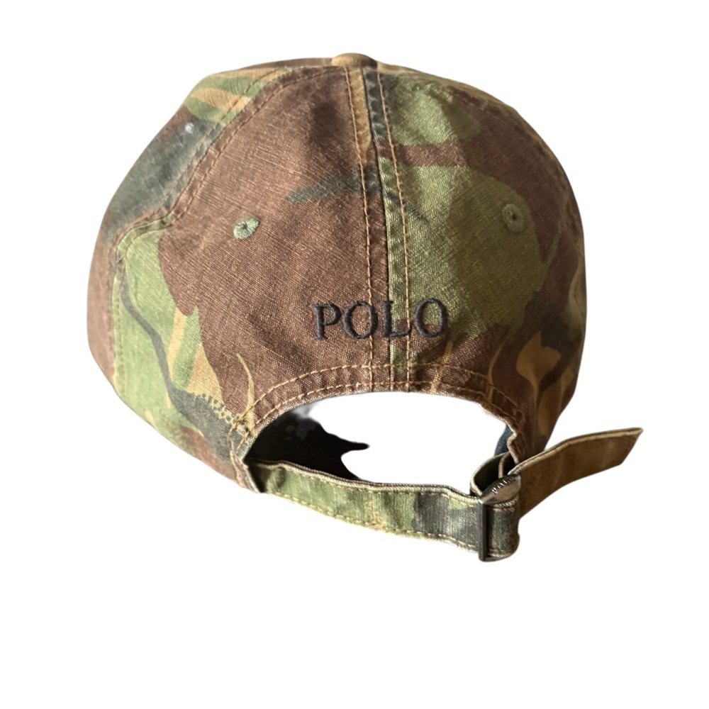Polo Ralph Lauren Men’s Camouflage Baseball Cap Big Pony OS NWT - Picture 7 of 9